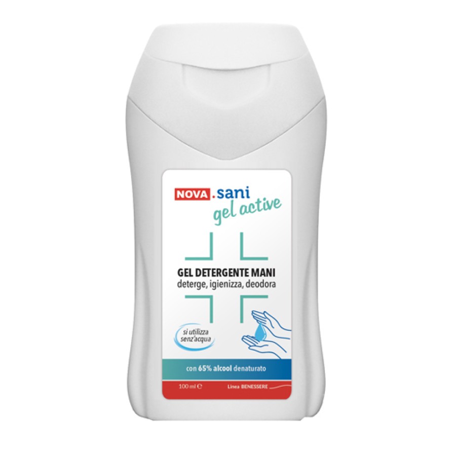 NOVA SANIGEL ACTIVE GEL DETERGENTE MANI 100 ML NOVA SANIGEL ACTIVE GEL DETERGENTE MANI 100 ML
