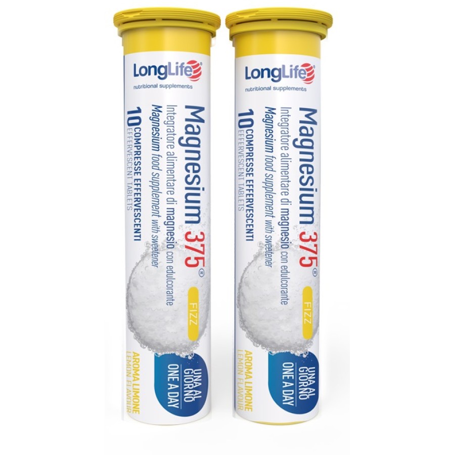 LONGLIFE MAGNESIUM FIZZ 20 COMPRESSE EFFERVESCENTI