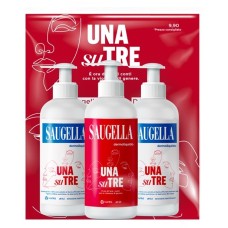 EXPO SAUGELLA 1 SU 3 BUNDLE SAUGELLA DERMOLIQUIDO 3 X 200 ML