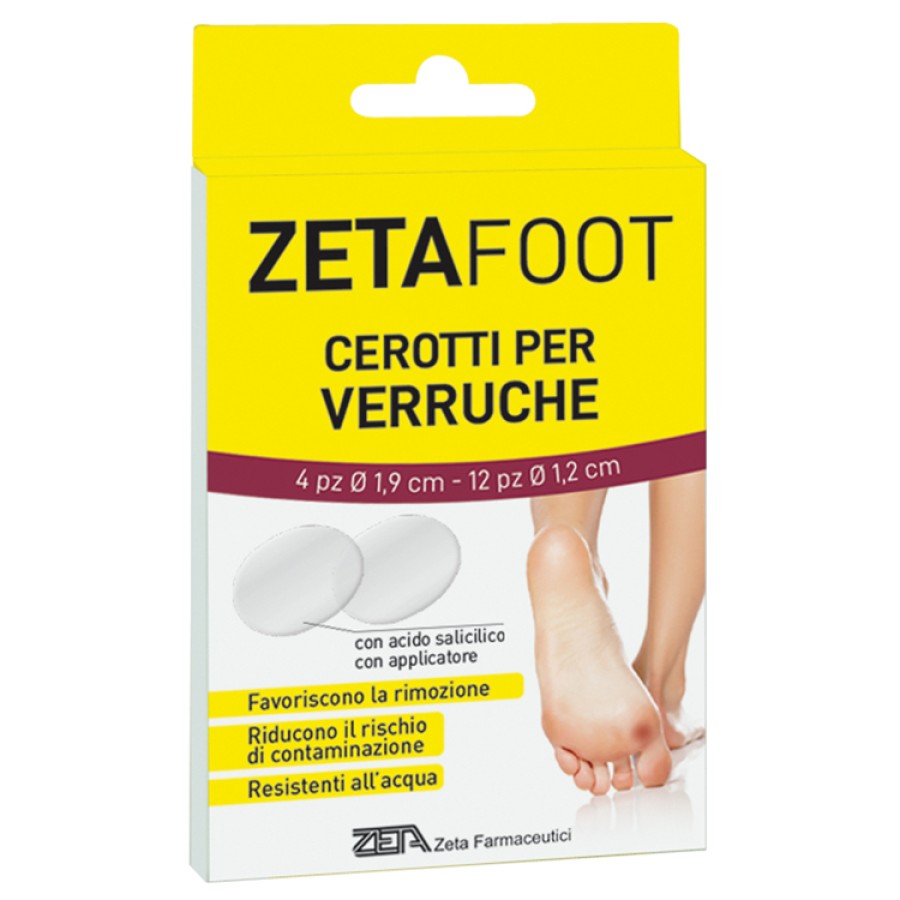 ZETAFOOT CEROTTO VERRUCHE ASSORTITE 16 PEZZI