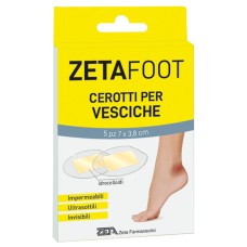 ZETAFOOT CEROTTO IDROCOLLOIDALE VESCICHE SP 5 PEZZI