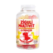 ZIGULI MULTIVIT FRAGOLA E BANANA 60 GOMMOSE