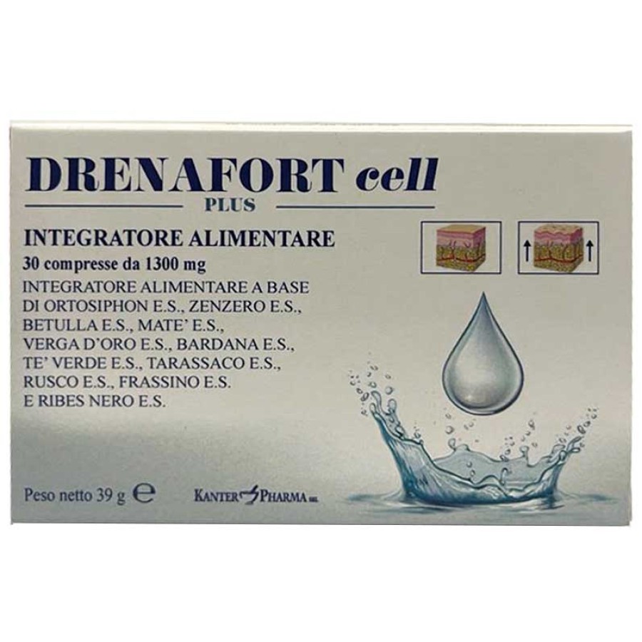 DRENAFORT CELL PLUS 30 COMPRESSE DRENAFORT CELL PLUS 30 COMPRESSE