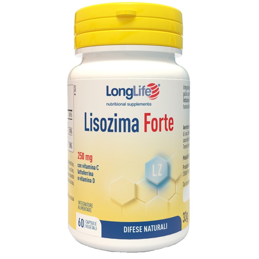LONGLIFE LISOZIMA FORTE 60 CAPSULE