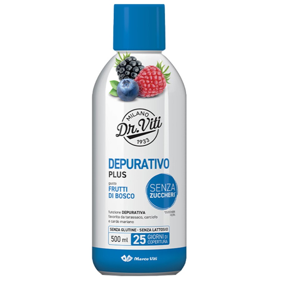 DEPURATIVO PLUS FRUTTI DI BOSCO 500 ML DEPURATIVO PLUS FRUTTI DI BOSCO 500 ML