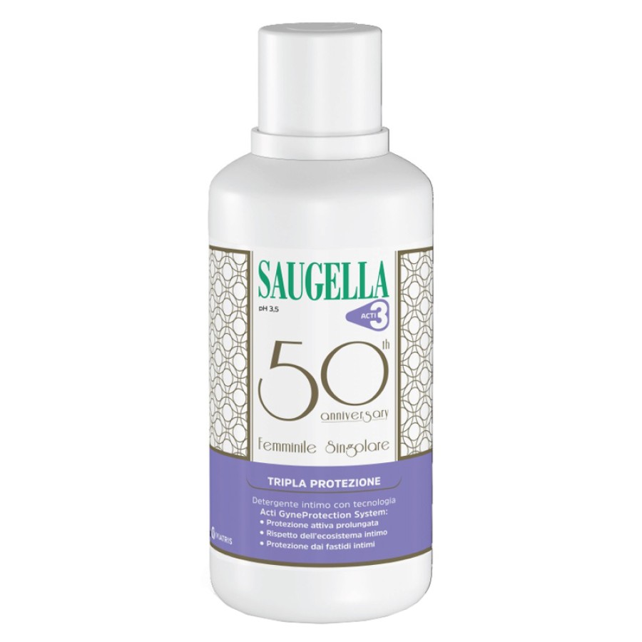 SAUGELLA ACTI3 DETERGENTE INTIMO 500 ML ANNIVERSARIO