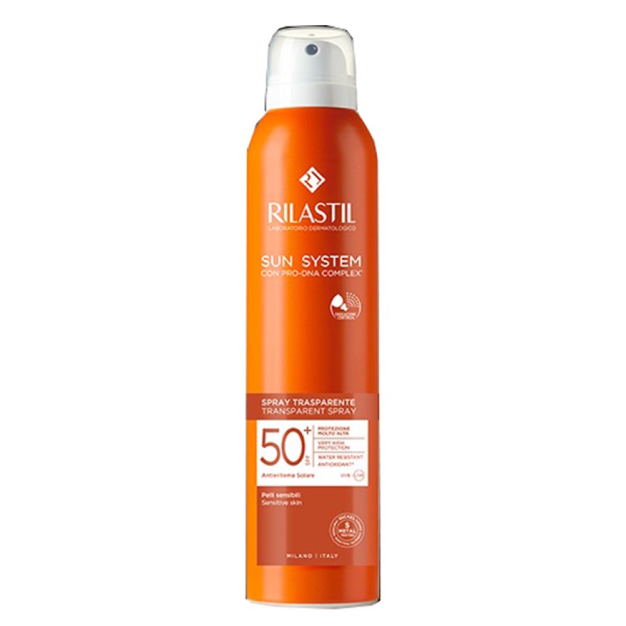 RILASTIL SUN SYSTEM TRASPARENT SPRAY SPF50+ 200 ML