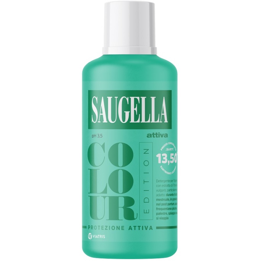 SAUGELLA ATTIVA COLOUR EDITION DETERGENTE IGIENE INTIMA 500 ML
