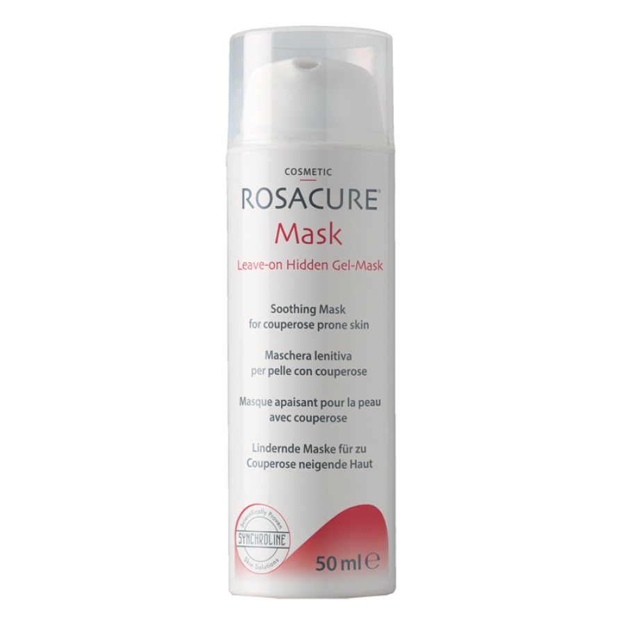 SYNCHROLINE ROSACURE MASK LEAVE ON HIDDEN GEL MASK 50 ML