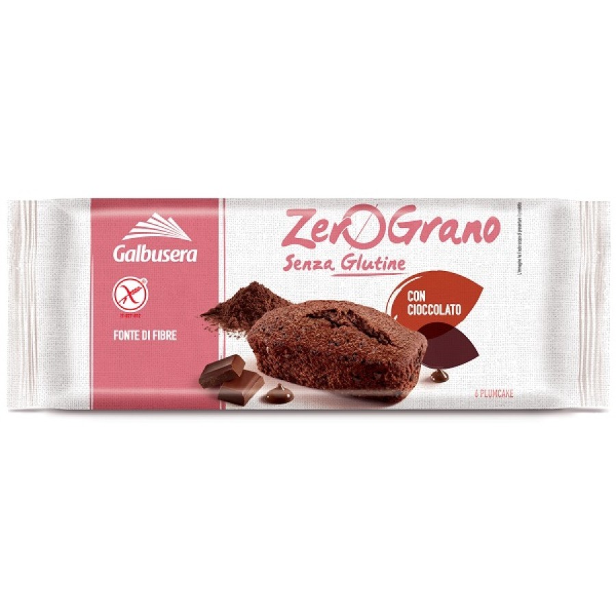 ZEROGRANO PLUMCAKE CIOCCOLATO 6 PEZZI ZEROGRANO PLUMCAKE CIOCCOLATO 6 PEZZI