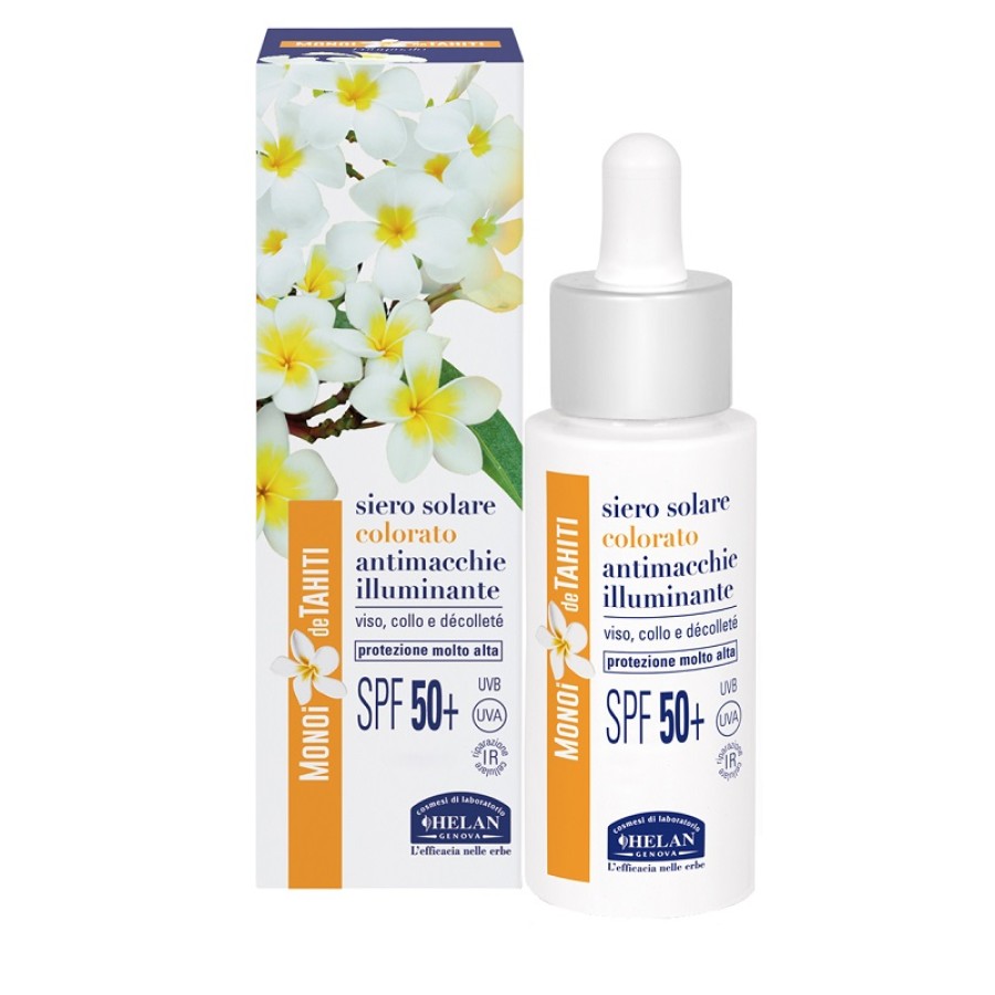 MONOI DE TAHITI ATA SIERO SOLARE COLORATO ILLUMINANTE ANTIMACCHIE SPF50+ 30 ML