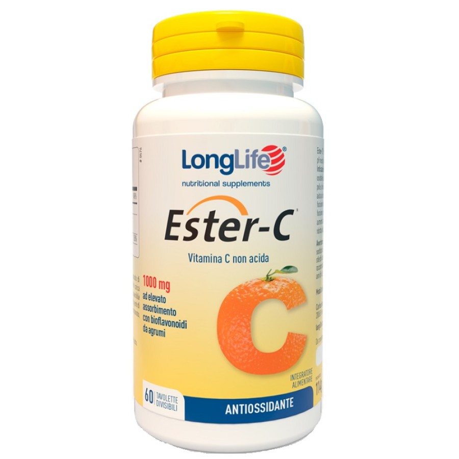LONGLIFE ESTER C 1000MG 60 TAVOLETTE