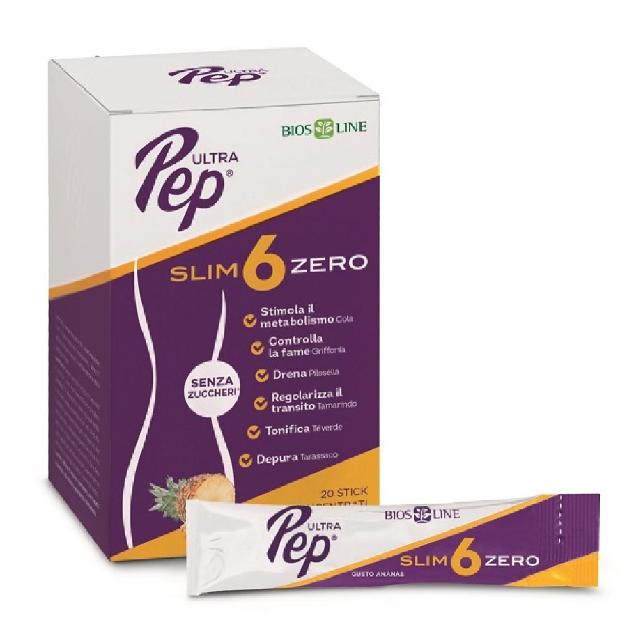ULTRA PEP SLIM 6 ZERO ANANAS 20 STICK ULTRA PEP SLIM 6 ZERO ANANAS 20 STICK