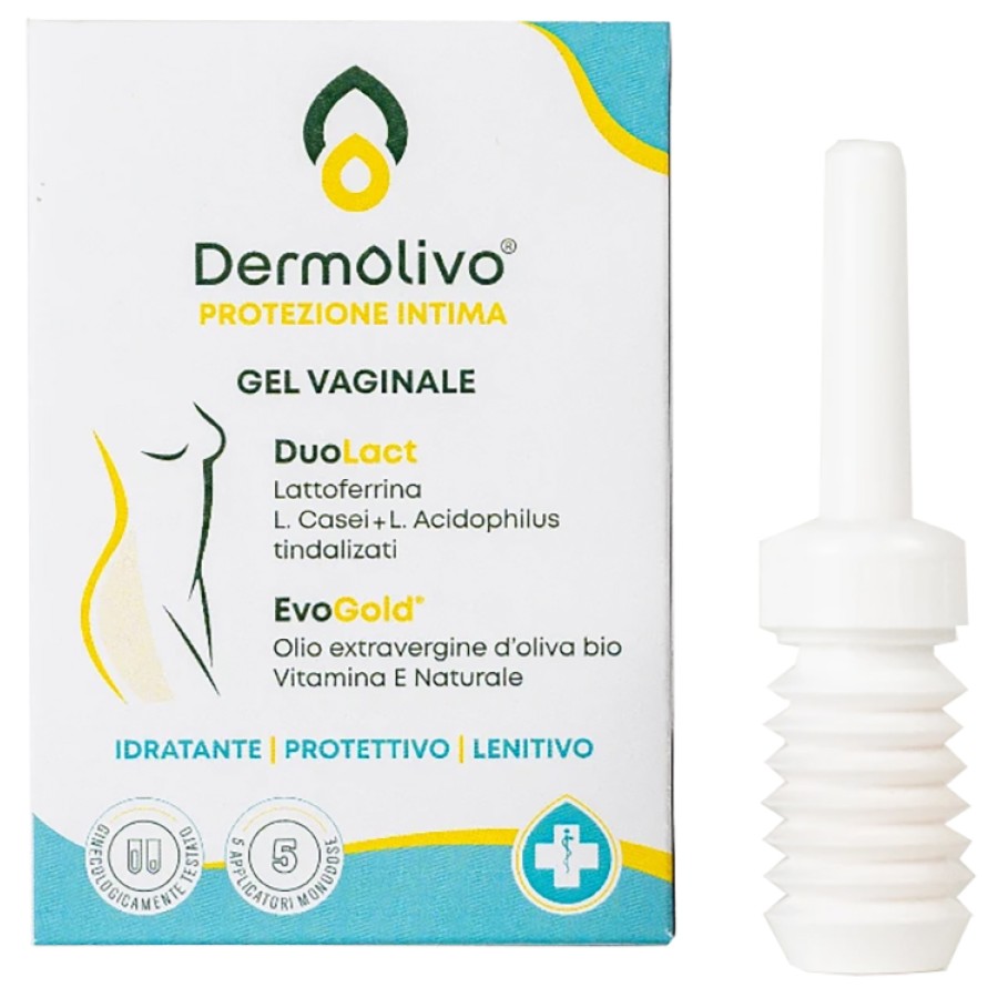 DERMOLIVO GEL VAGINALE 5 FLACONI X 3 ML DERMOLIVO GEL VAGINALE 5 FLACONI X 3 ML