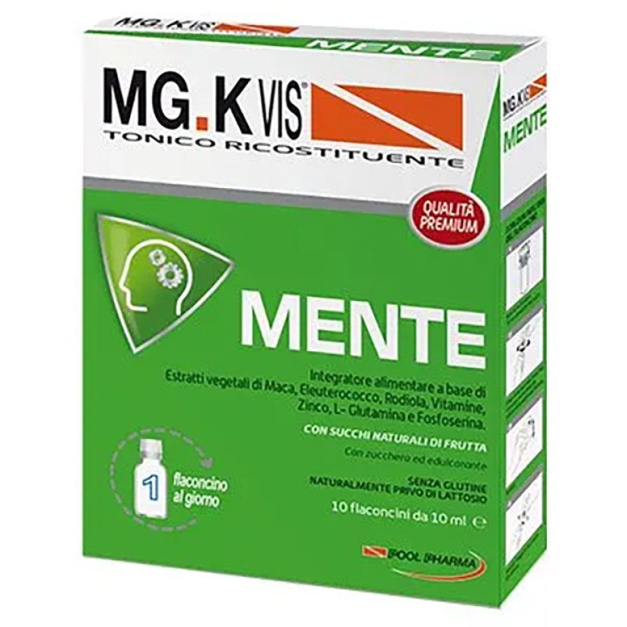 MGK VIS TONICO RICOSTITUENTE MENTE 10 FLACONCINI DA 10 ML MGK VIS TONICO RICOSTITUENTE MENTE 10 FLACONCINI DA 10 ML