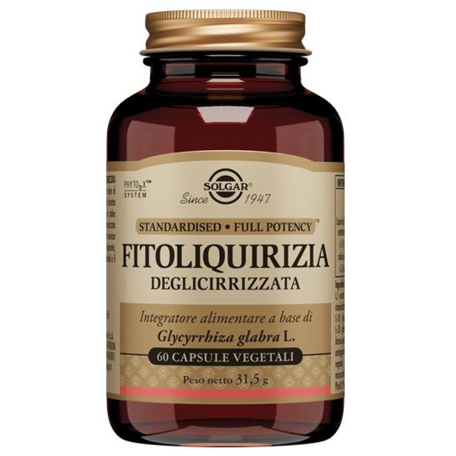 FITOLIQUIRIZIA DEGLICIRIZZATA 60 CAPSULE VEGETALI FITOLIQUIRIZIA DEGLICIRIZZATA 60 CAPSULE VEGETALI
