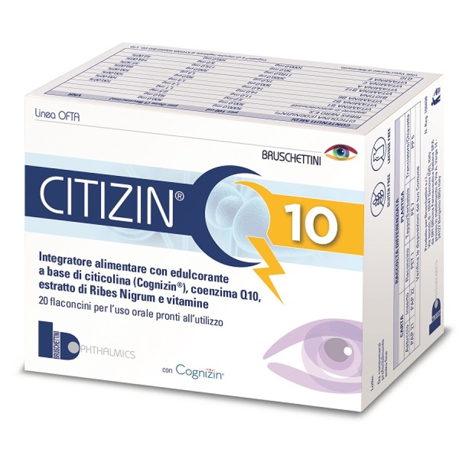 CITIZIN Q10 20 FLACONCINI DA 10 ML CITIZIN Q10 20 FLACONCINI DA 10 ML