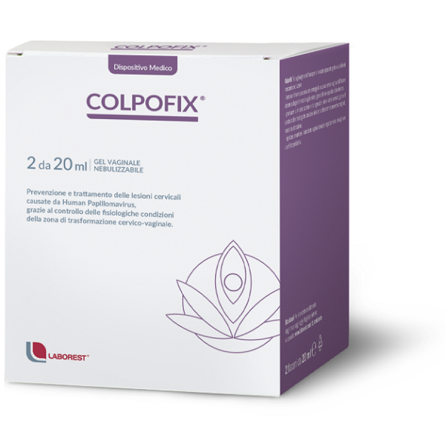 COLPOFIX TRATTAMENTO GINECOLOGICO 2 FLACONI DA 20 ML + 20 APPLICATORI