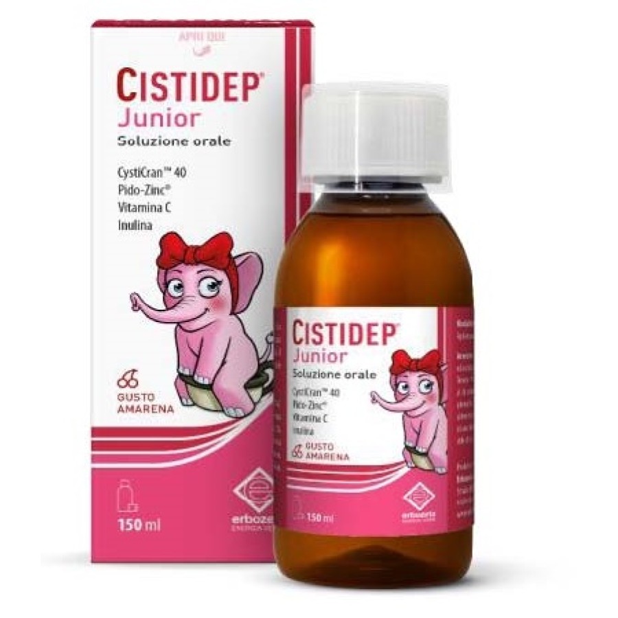 CISTIDEP JUNIOR SOLUZIONE ORALE 150 ML CISTIDEP JUNIOR SOLUZIONE ORALE 150 ML