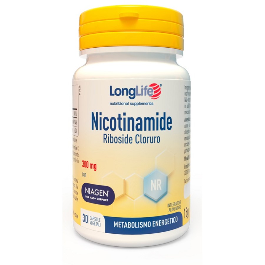 LONGLIFE NICOTINAMIDE RIBOSIDE CLORURO 30 CAPSULE