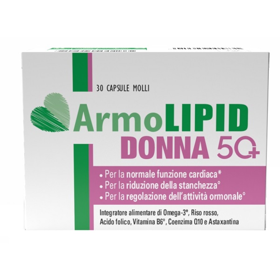 ARMOLIPID DONNA 50+ 30 CAPSULE MOLLI ARMOLIPID DONNA 50+ 30 CAPSULE MOLLI