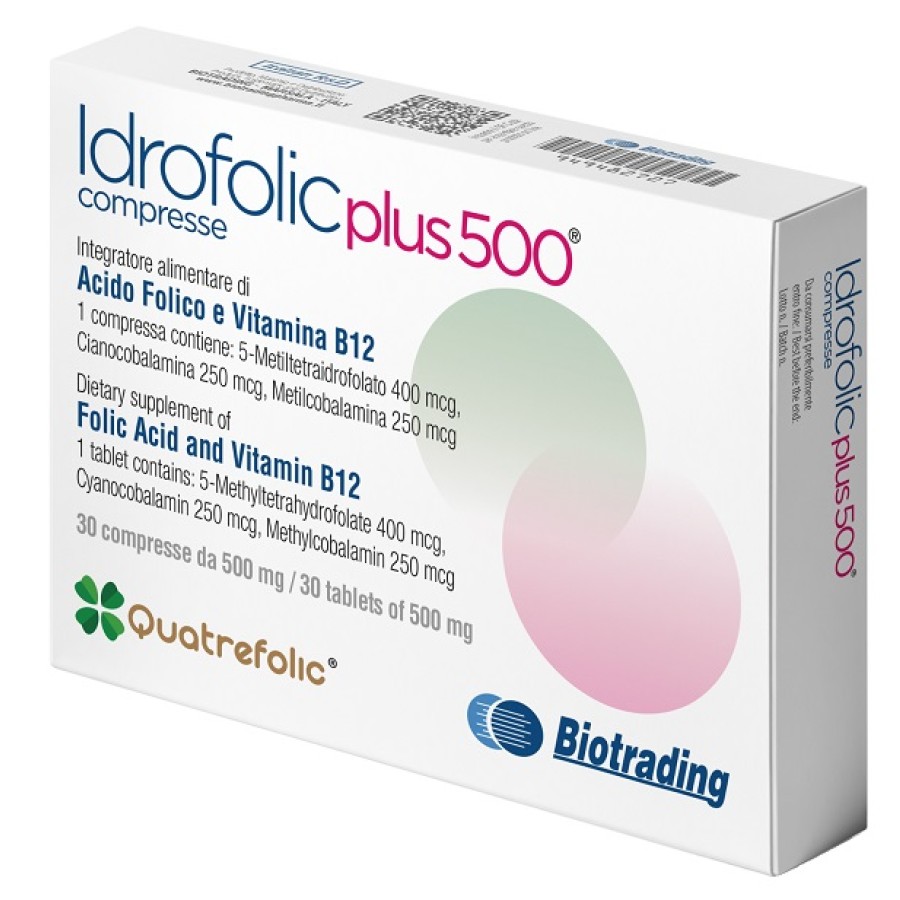 IDROFOLIC PLUS 500 30 COMPRESSE