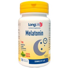 LONGLIFE MELATONIN 1 MG AROMA MENTA 120 TAVOLETTE