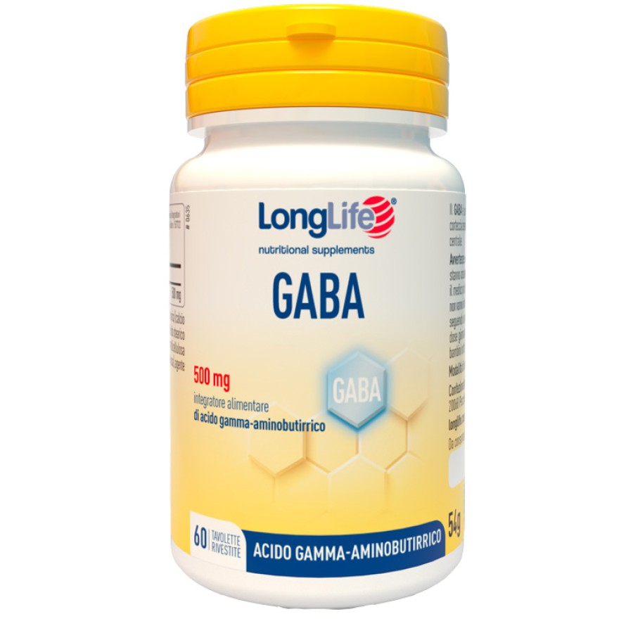 LONGLIFE GABA 500 ML 60 TAVOLETTE LONGLIFE GABA 500 ML 60 TAVOLETTE