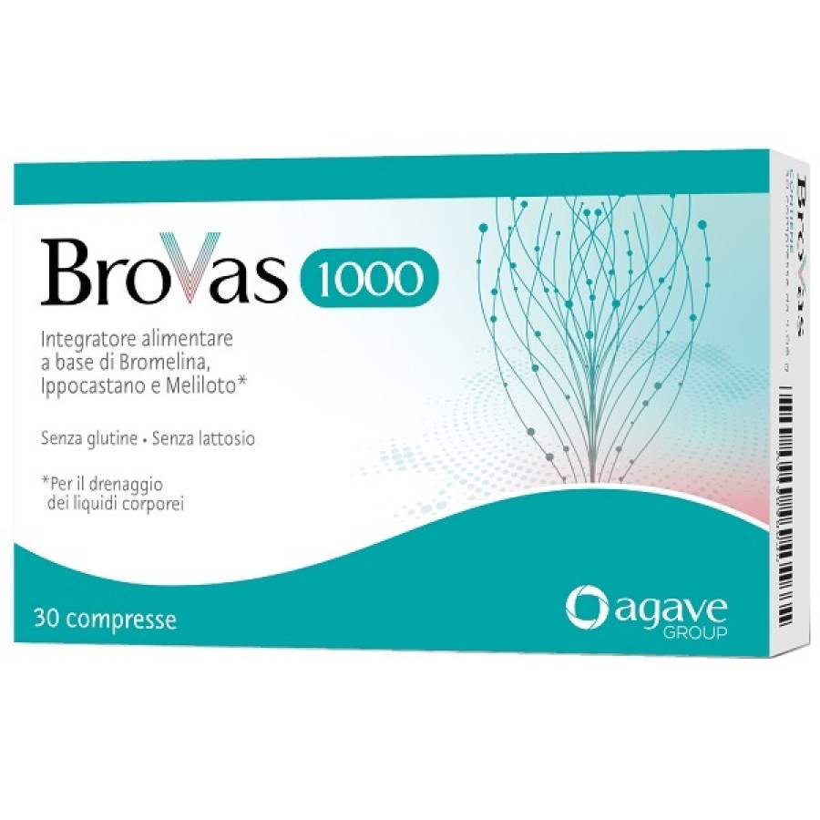 BROVAS 1000 30 COMPRESSE BROVAS 1000 30 COMPRESSE