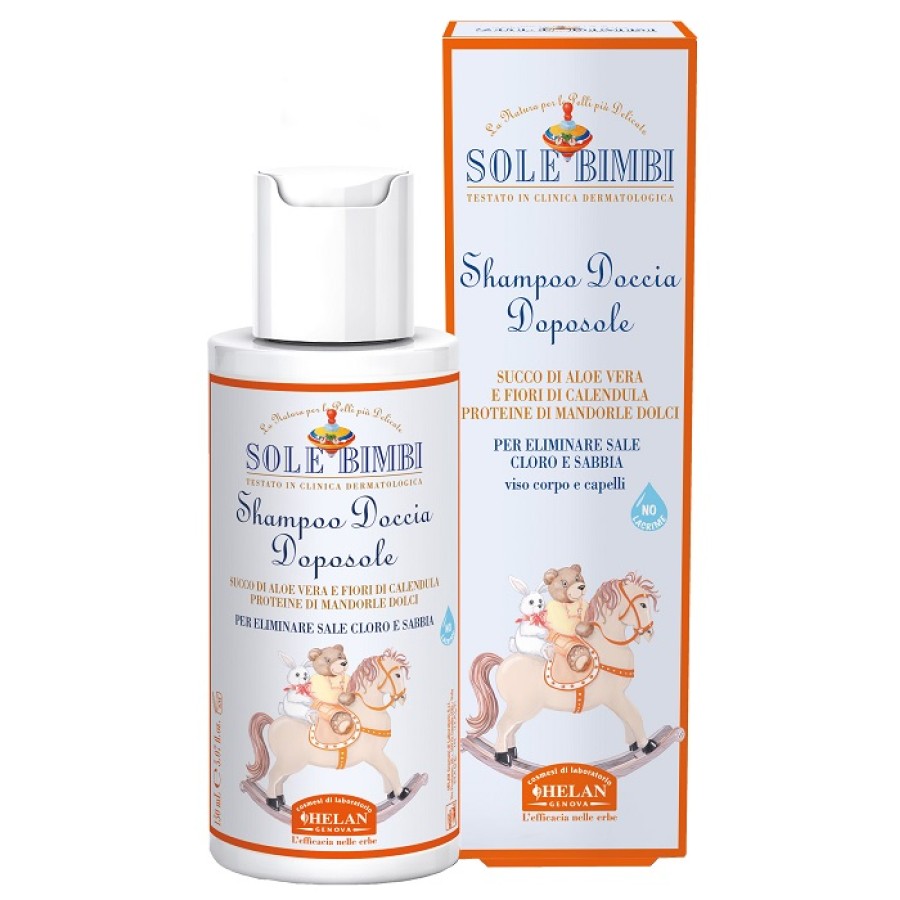 SOLE BIMBI SHAMPOO DOCCIA DOPOSOLE 150 ML