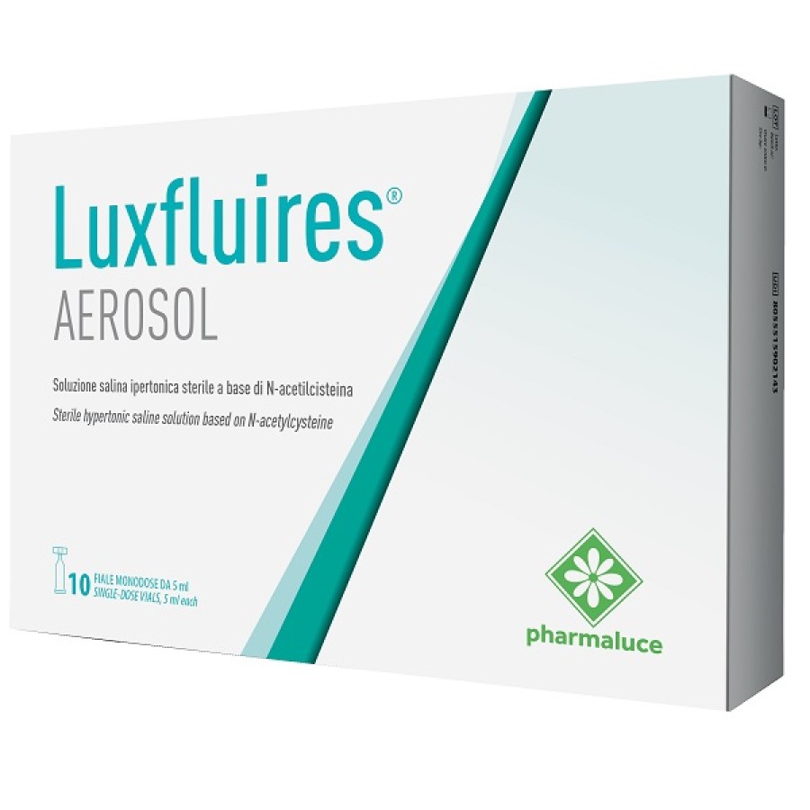 SOLUZIONE PER AEROSOL LUXFLUIRES 10 FIALE 5 ML SOLUZIONE PER AEROSOL LUXFLUIRES 10 FIALE 5 ML