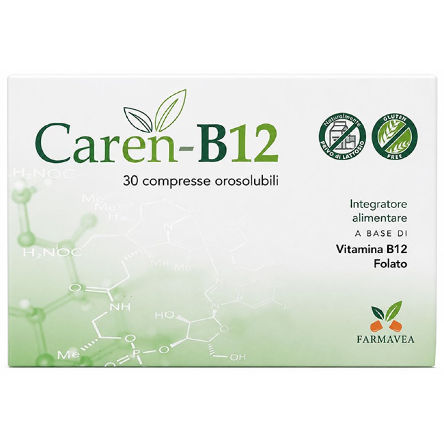CAREN B12 30 COMPRESSE OROSOLUBILI