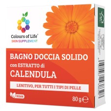 CALENDULA BAGNO DOCCIA SOLIDO 80 G COLOURS OF LIFE