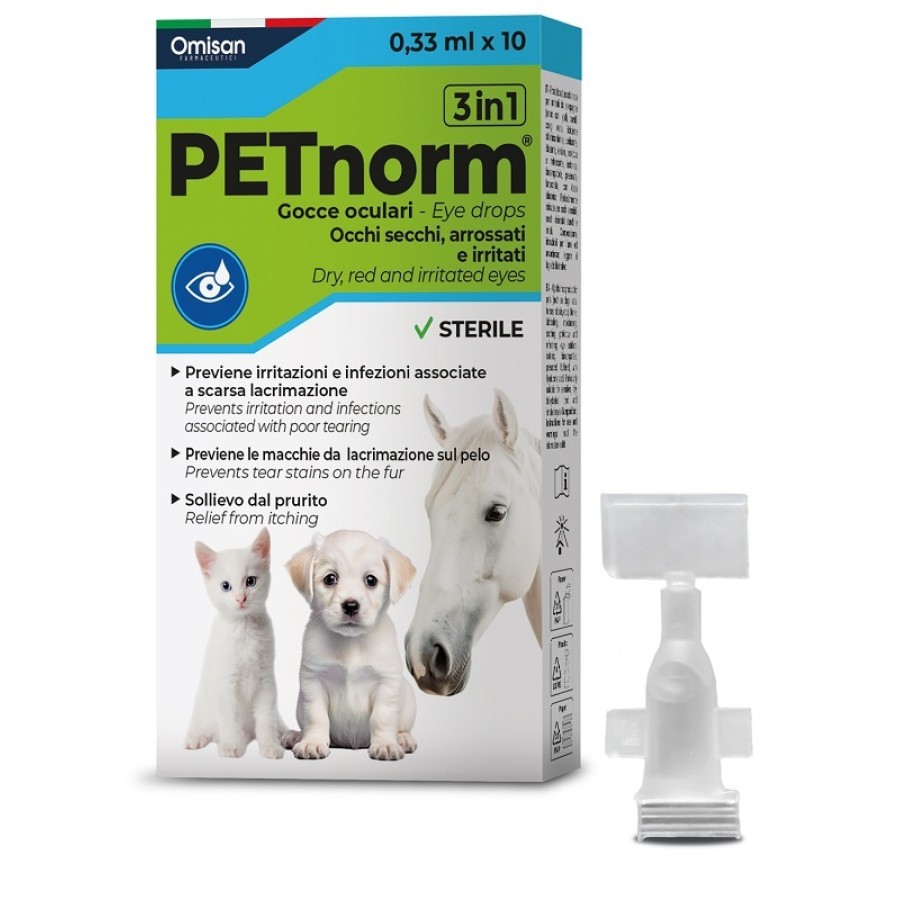 PETNORM GOCCE MONODOSE 10 FIALE DA 0,33 ML