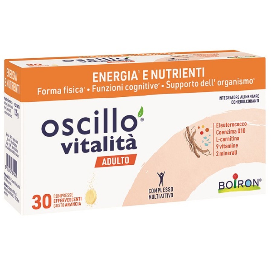 OSCILLO VITALITA' ADULTO 30 COMPRESSE EFFERVESCENTI