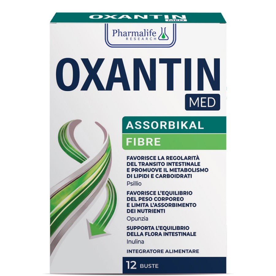 OXANTIN MED ASSORBIKAL FIBRE 12 BUSTINE