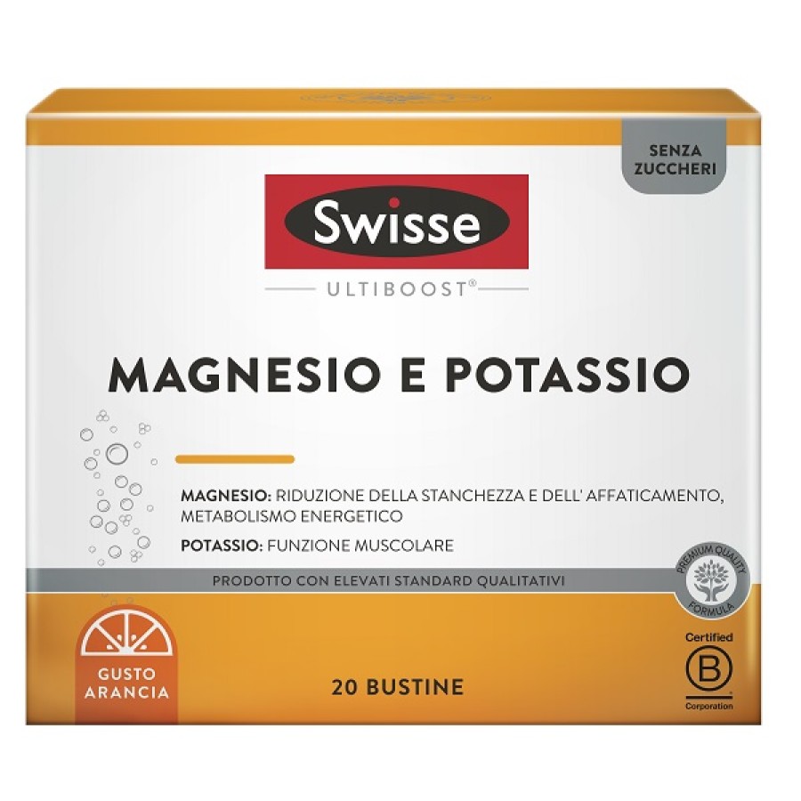 SWISSE ULTIBOOST MAGNESIO E POTASSIO 20 BUSTINE