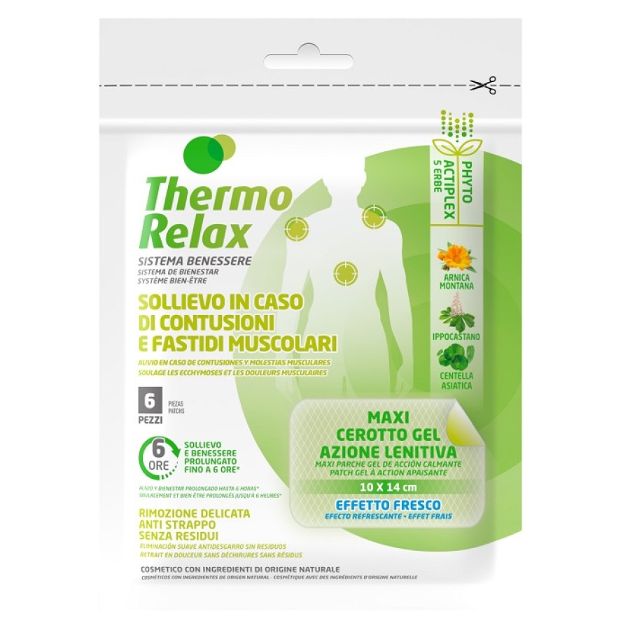 THERMO RELAX FITO DOL SCHIENA/SPALLA CEROTTI 6 PEZZI