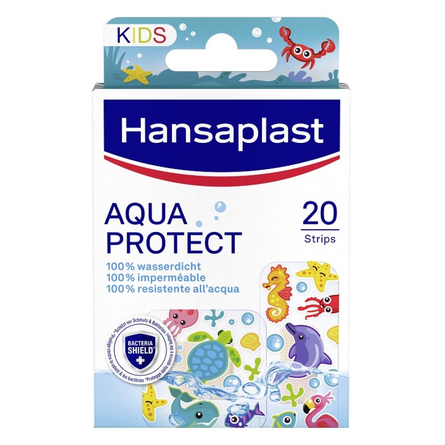 CEROTTO HANSAPLAST AQUA PROTECT KIDS 20 PEZZI CEROTTO HANSAPLAST AQUA PROTECT KIDS 20 PEZZI