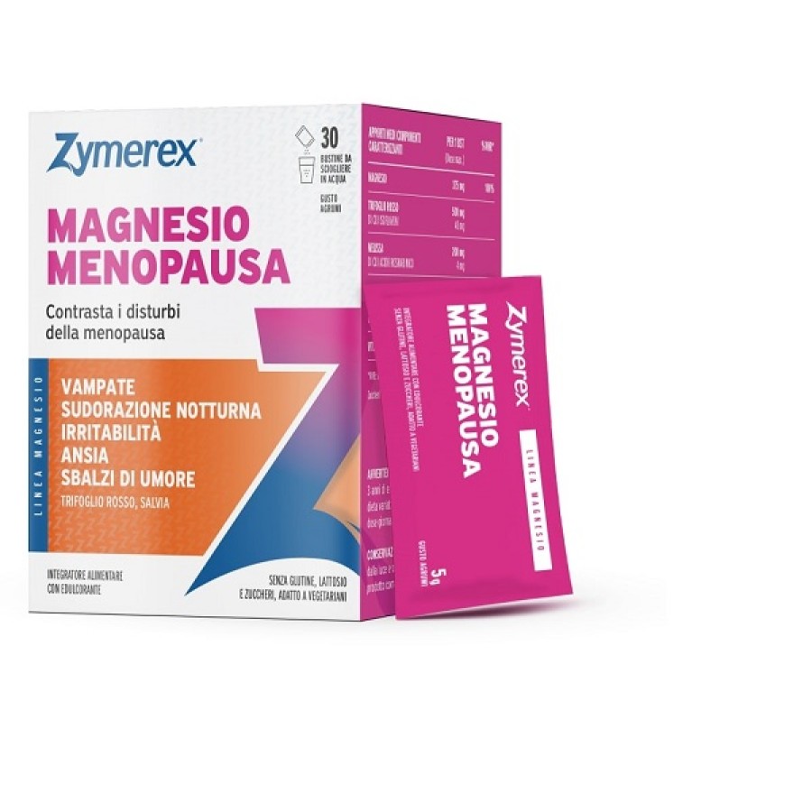 ZYMEREX MAGNESIO MENOPAUSA 30 BUSTINE ZYMEREX MAGNESIO MENOPAUSA 30 BUSTINE