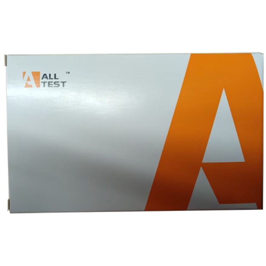 TEST RAPIDO ALLTEST STRISCIA TEST ALCOLIMETRICO AUTODIAGNOSTICO DETERMINAZIONE SEMI-QUANTITATIVA ALCOL NELLA SALIVA