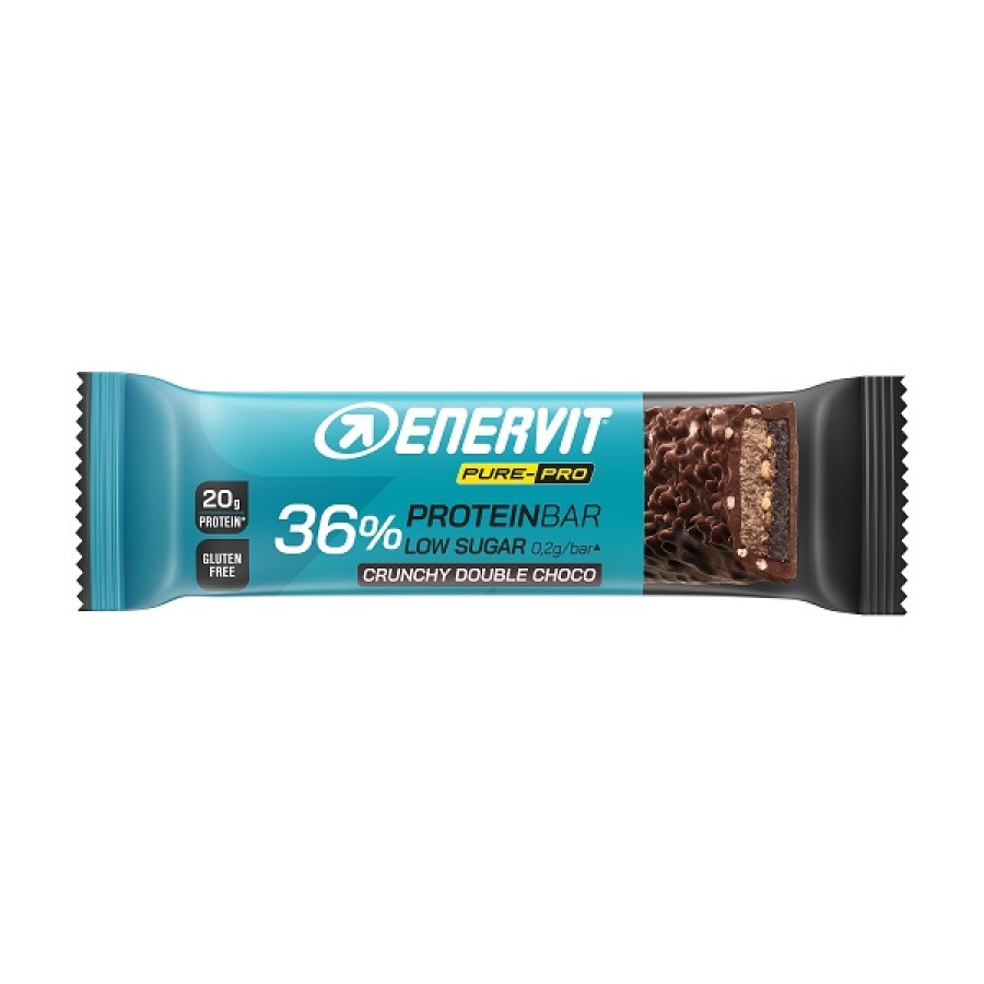 ENERVIT PURE PRO BAR 36% DOUBLE CHOCO 55 G