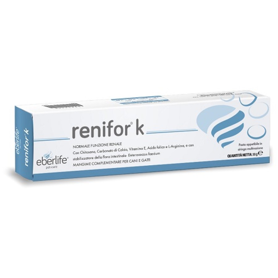 RENIFOR K SIRINGA MULTIAZIONE MANGIME COMPLEMENTARE PER CANI E GATTI 30 G