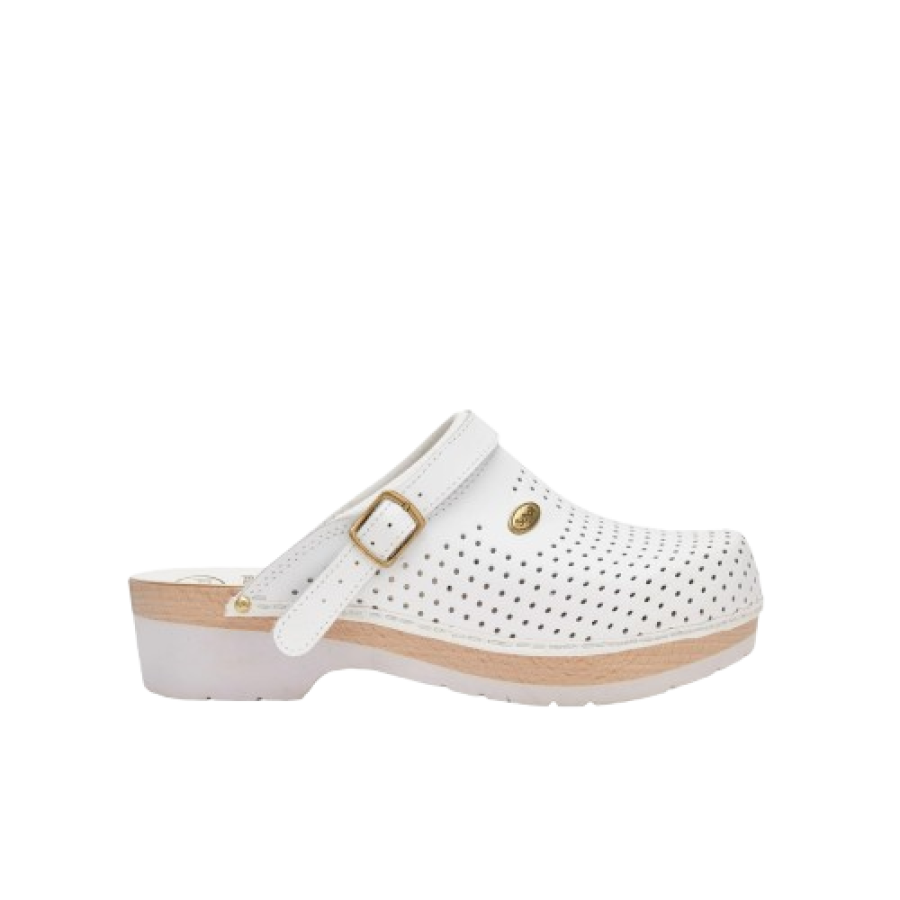 CALZATURA CLOG SUPERCOMFORT B/S BYCAST U WHITE 41