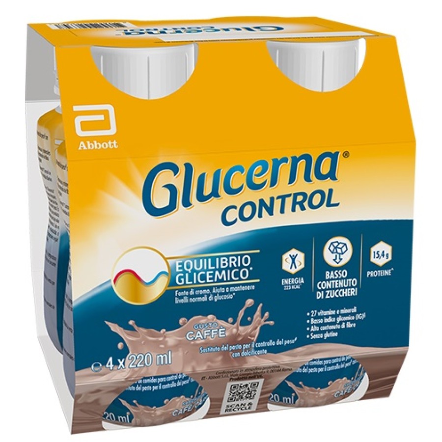 GLUCERNA CONTROL CAFFE'4X220 ML GLUCERNA CONTROL CAFFE'4X220 ML