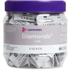 BUSTINE GELIFICANTI ANTIODORE PER STOMIA ESENTA DIAMONDS 100 PEZZI