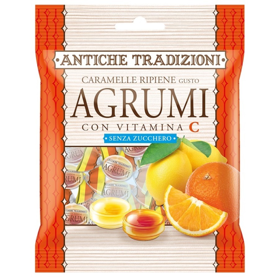 ANTICHE TRADIZIONI CARAMELLE RIPIENE AGRUMI 60 G