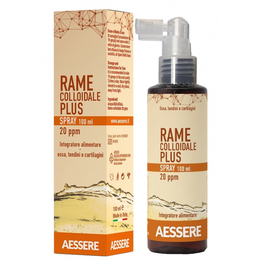 RAME COLLOIDALE PLUS SPRAY 20PPM 100 ML