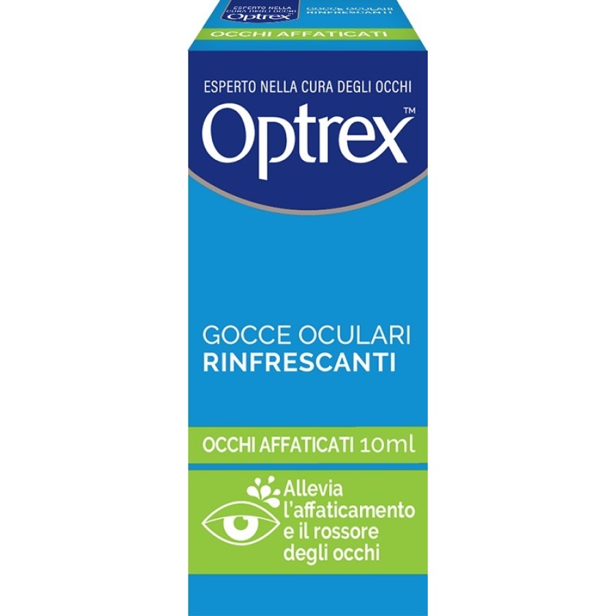 GOCCE OCULARI RINFRESCANTI OCCHI AFFATICATI OPTREX 10 ML