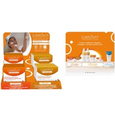CAROVIT EXPO DA BANCO INTEGRATORI 6 PACK CAROVIT MELANIN 20 CAPSULE + 6 PACK CAROVIT FORTE PLUS 30 CAPSULE